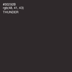 #30292B - Thunder Color Image