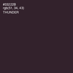 #33222B - Thunder Color Image