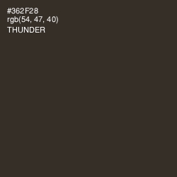 #362F28 - Thunder Color Image