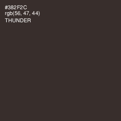 #382F2C - Thunder Color Image