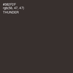 #382F2F - Thunder Color Image