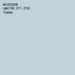 #C0D3DB - Tiara Color Image