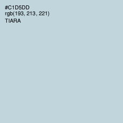 #C1D5DD - Tiara Color Image