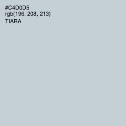 #C4D0D5 - Tiara Color Image