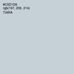#C5D1D6 - Tiara Color Image