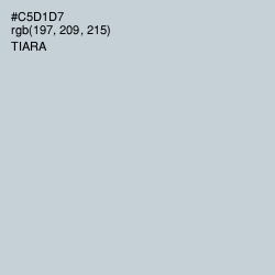 #C5D1D7 - Tiara Color Image