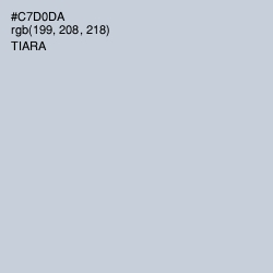 #C7D0DA - Tiara Color Image