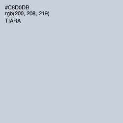 #C8D0DB - Tiara Color Image