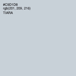#C9D1D8 - Tiara Color Image