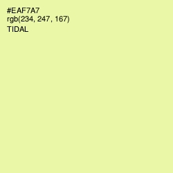 #EAF7A7 - Tidal Color Image