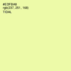 #EDFBA8 - Tidal Color Image