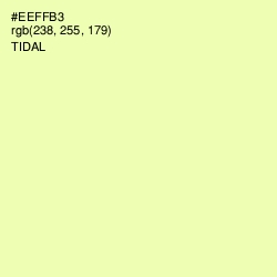 #EEFFB3 - Tidal Color Image