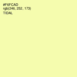 #F6FCAD - Tidal Color Image