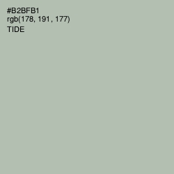 #B2BFB1 - Tide Color Image