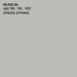 #BABEB6 - Tide Color Image