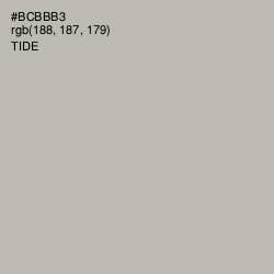 #BCBBB3 - Tide Color Image
