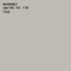 #BDBBB2 - Tide Color Image