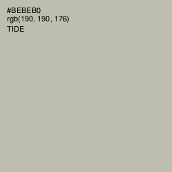 #BEBEB0 - Tide Color Image