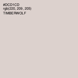 #DCD1CD - Timberwolf Color Image