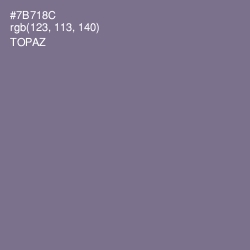 #7B718C - Topaz Color Image