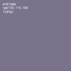 #7B738B - Topaz Color Image