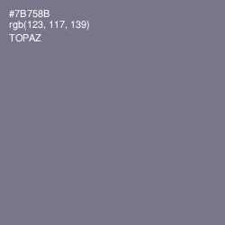 #7B758B - Topaz Color Image