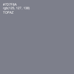 #7D7F8A - Topaz Color Image
