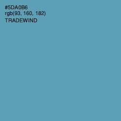 #5DA0B6 - Tradewind Color Image