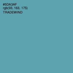 #5DA3AF - Tradewind Color Image