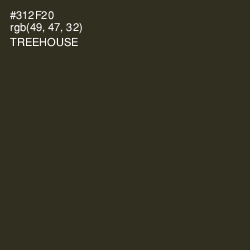 #312F20 - Treehouse Color Image