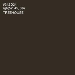 #342D24 - Treehouse Color Image