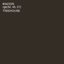 #342D25 - Treehouse Color Image