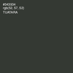 #343934 - Tuatara Color Image