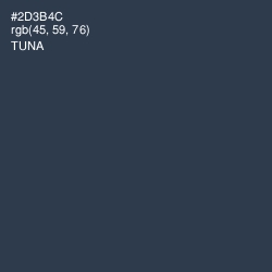 #2D3B4C - Tuna Color Image