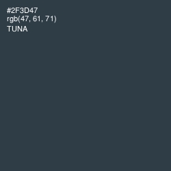 #2F3D47 - Tuna Color Image