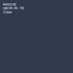 #303C4E - Tuna Color Image