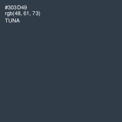 #303D49 - Tuna Color Image