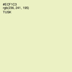 #ECF1C3 - Tusk Color Image