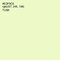 #EDF9C6 - Tusk Color Image