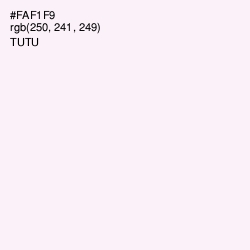 #FAF1F9 - Tutu Color Image