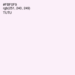 #FBF0F9 - Tutu Color Image