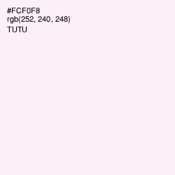 #FCF0F8 - Tutu Color Image
