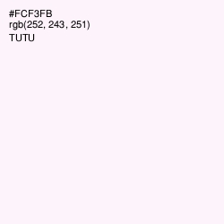 #FCF3FB - Tutu Color Image