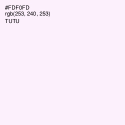 #FDF0FD - Tutu Color Image