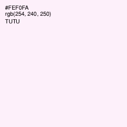 #FEF0FA - Tutu Color Image
