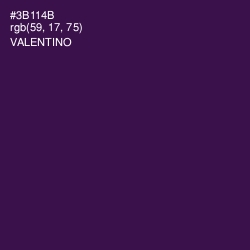 #3B114B - Valentino Color Image