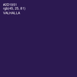 #2D1951 - Valhalla Color Image