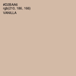 #D2BAA6 - Vanilla Color Image