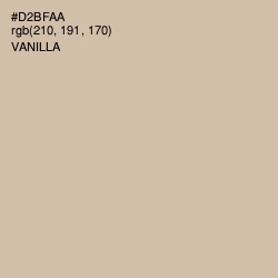 #D2BFAA - Vanilla Color Image