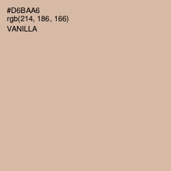 #D6BAA6 - Vanilla Color Image